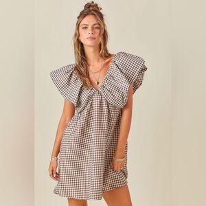 Gingham Mini Dress